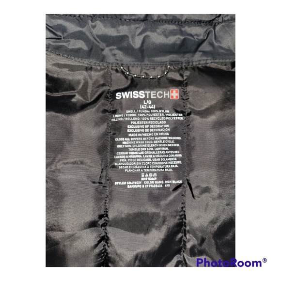 SwissGear Men's Puffer Jacket (L) - Picture 3 of 4